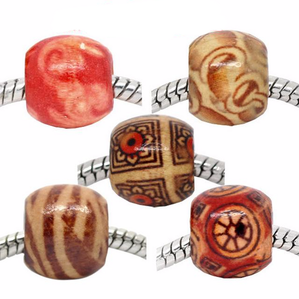 Retro Wooden Beads