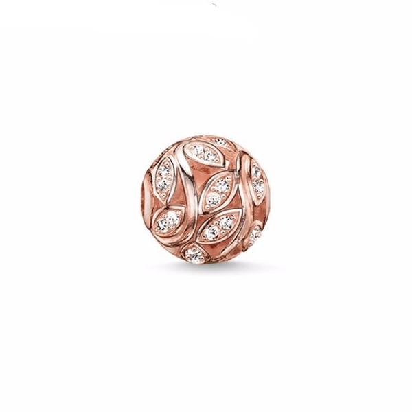 Rose Gold Crystal Beads