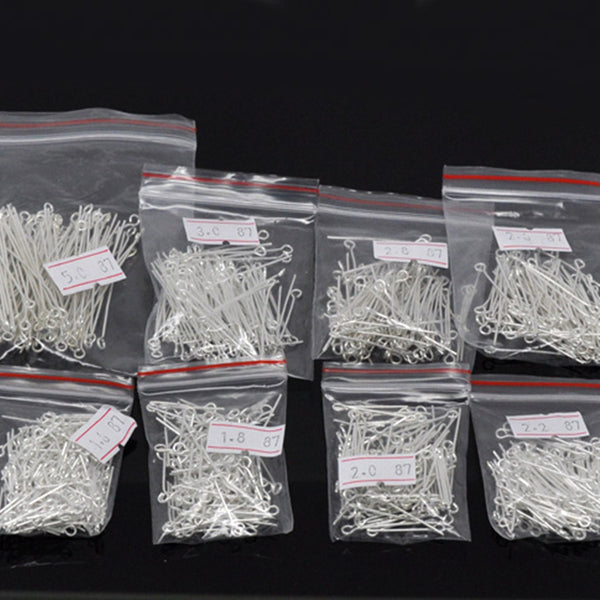 Silver Eye Pins String