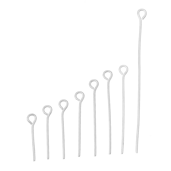 Silver Eye Pins String