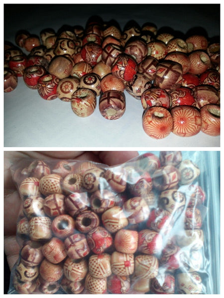 Retro Wooden Beads