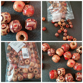 Retro Wooden Beads