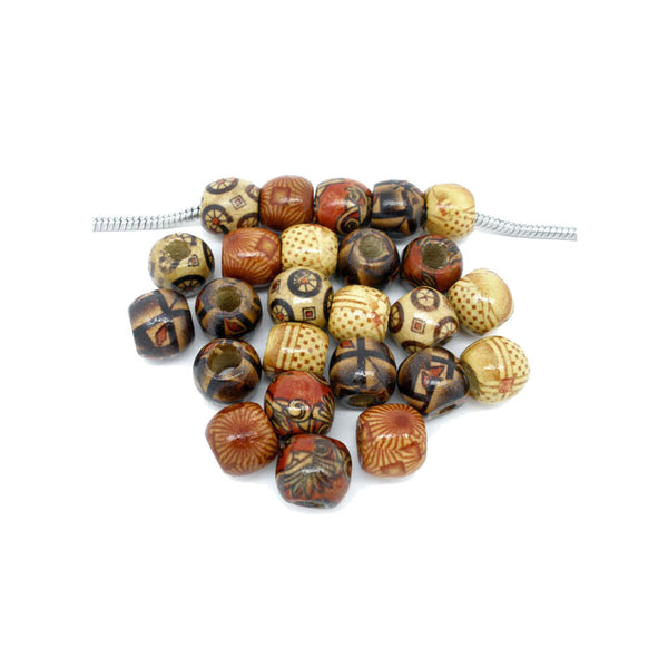 Retro Wooden Beads