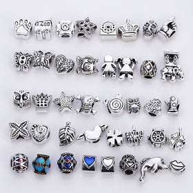 Silvery Pandora Charms
