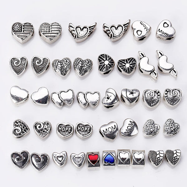 Silvery Pandora Charms