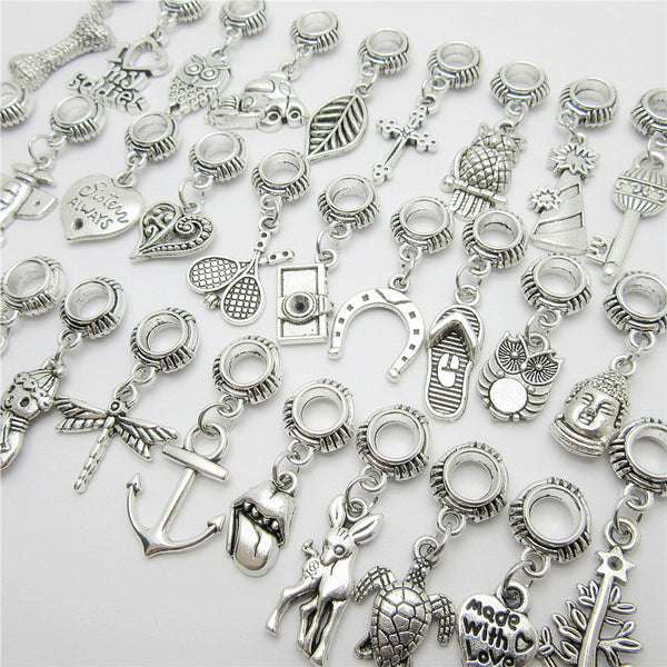 Ancient Silver Beads