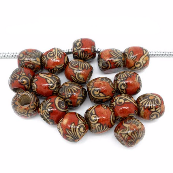 Retro Wooden Beads