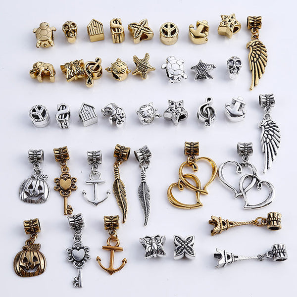Silvery Pandora Charms