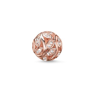 Rose Gold Crystal Beads