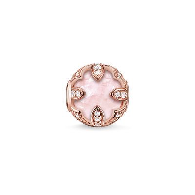 Rose Gold Crystal Beads
