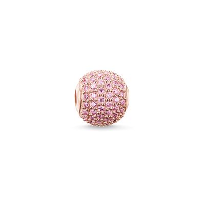 Rose Gold Crystal Beads