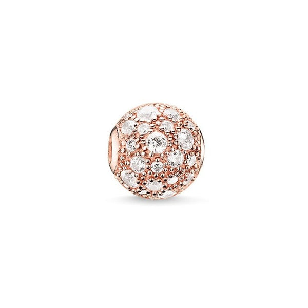 Rose Gold Crystal Beads