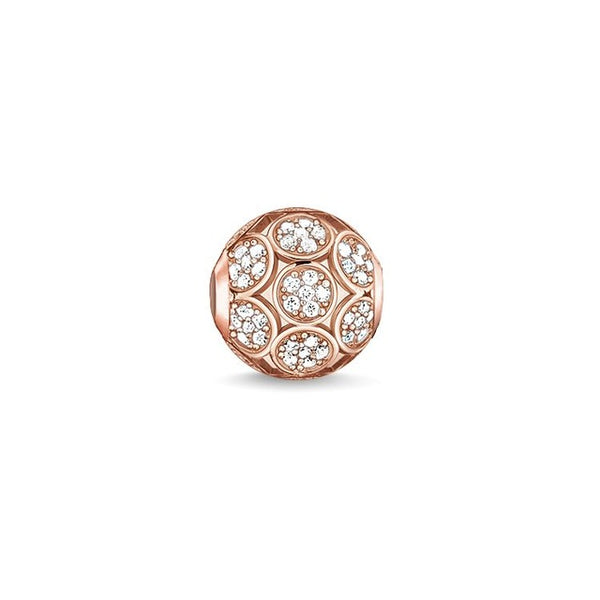Rose Gold Crystal Beads