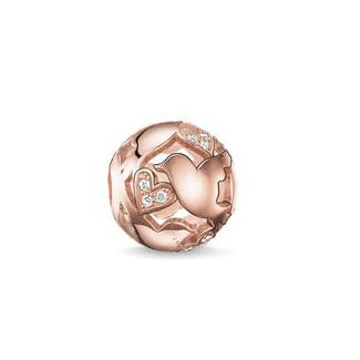 Rose Gold Crystal Beads