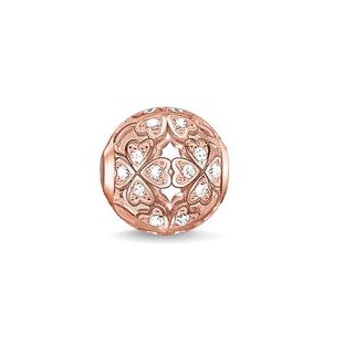 Rose Gold Crystal Beads