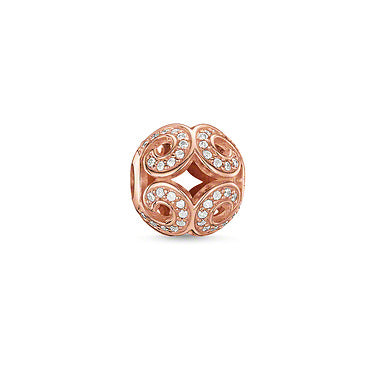 Rose Gold Crystal Beads