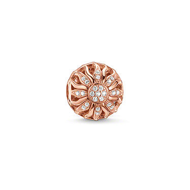 Rose Gold Crystal Beads