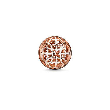 Rose Gold Crystal Beads