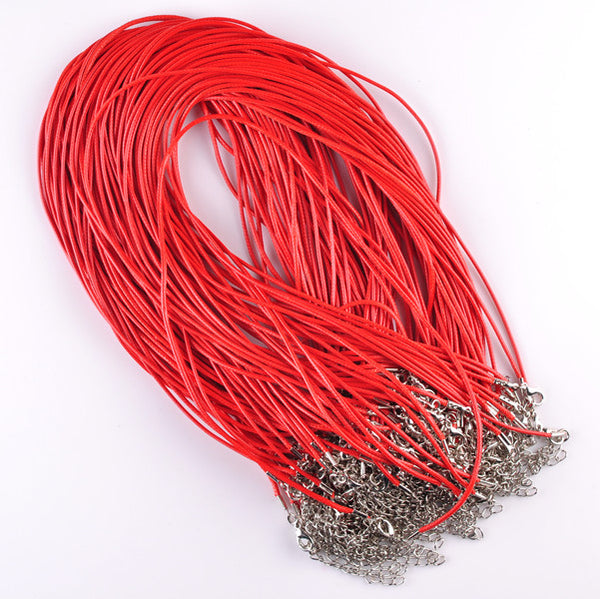 String Charms With Lobster Clasp